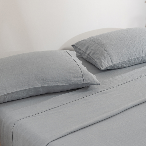 French Flax Linen Flat Sheets – I Love Linen